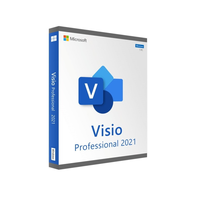Microsoft Visio Professionnel 2021 – Clé d’activation (Licence) Authentique Microsoft Visio Professionnel 2021 – Clé d’activation (Licence) Authentique