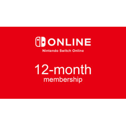 Nintendo Switch Online - Abonnement 12 Mois (Individuel)