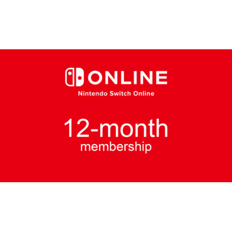 Nintendo Switch Online - Abonnement 12 Mois (Individuel)