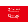 Nintendo Switch Online - Abonnement 12 Mois (Individuel)