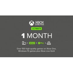 Xbox Game Pass Ultimate 1 Mois – Jouez Sans Limites sur Console, PC et Cloud