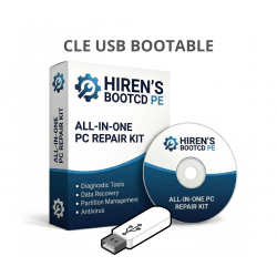 Clé USB Bootable - Hiren's BootCD PE
